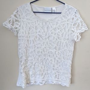 NWOT Lace t-shirt